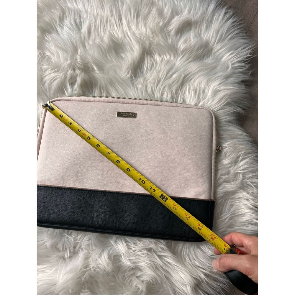 Kate Spade laptop case protector for 13 inch laptop pink and black - Picture 7 of 11